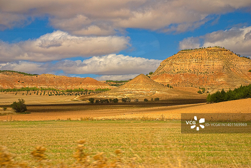 拉曼查景观图片素材