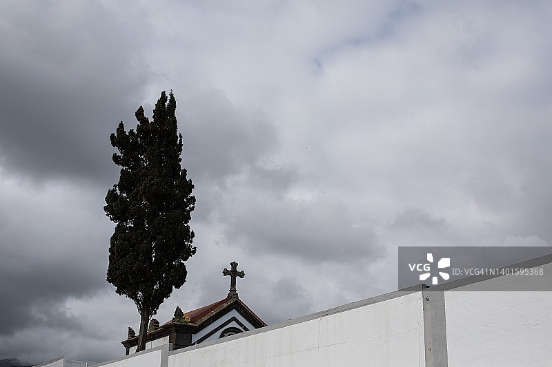 大加那利岛墓地图片素材