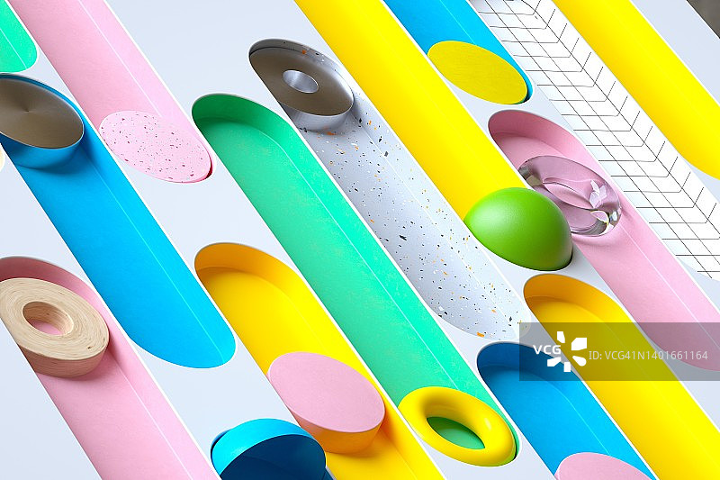 抽象多色数据图片素材