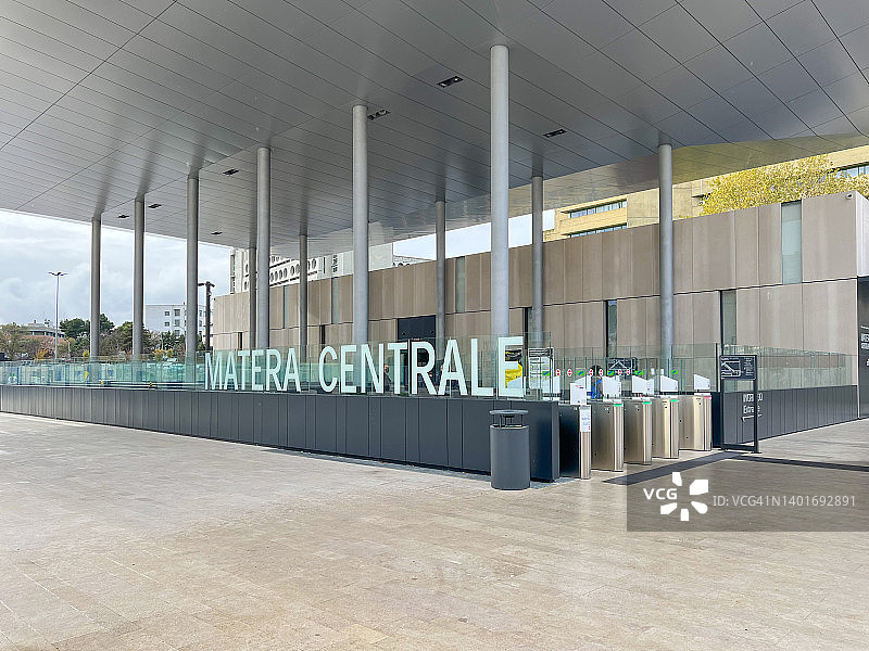 马泰拉火车站图片素材