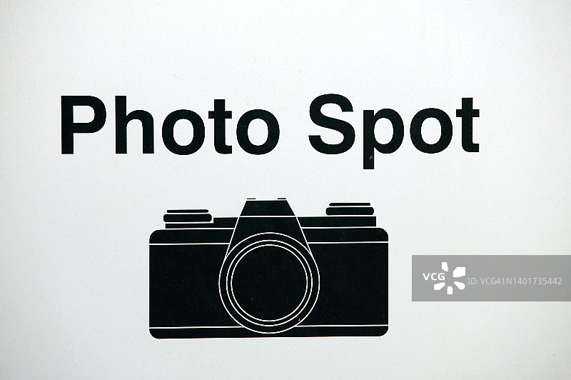 现场标志照片图片素材