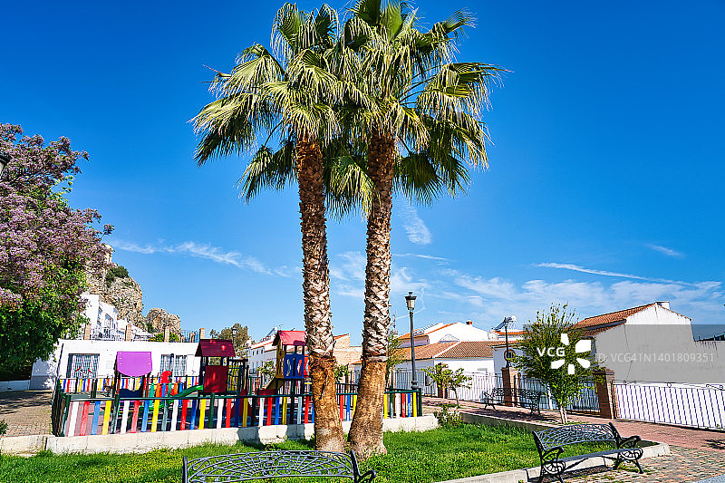 西班牙加的斯奥尔维拉村图片素材