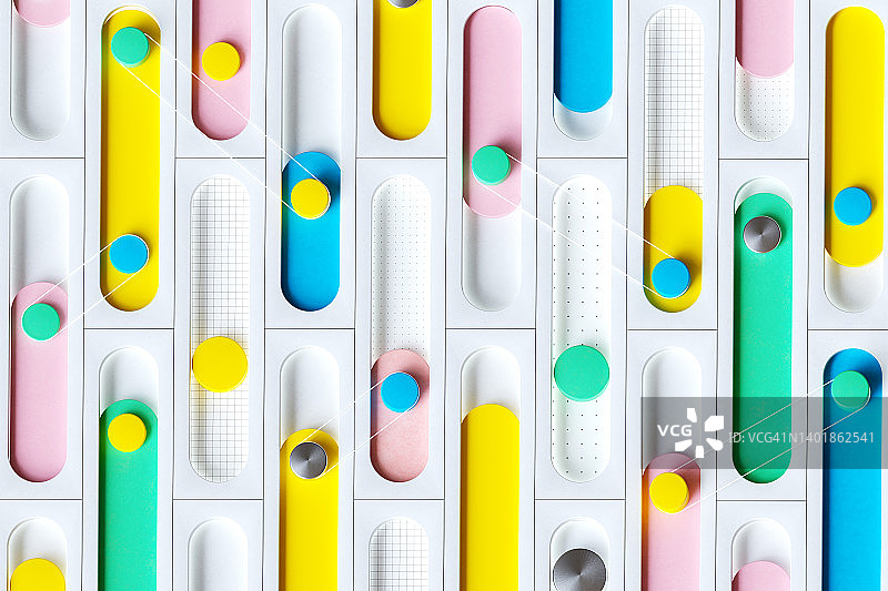 抽象多色数据图片素材