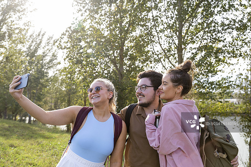 在图卢兹的自拍图片素材