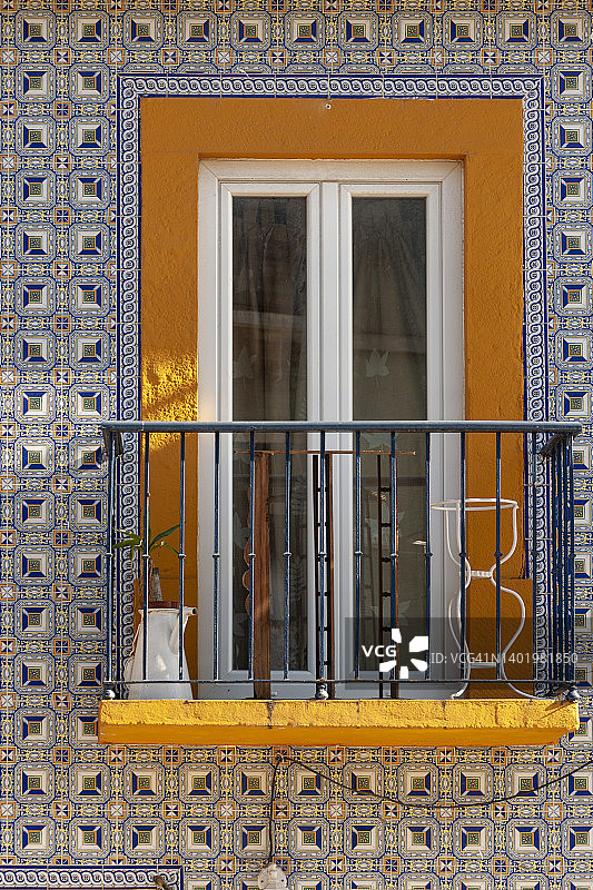 葡萄牙传统阳台图片素材