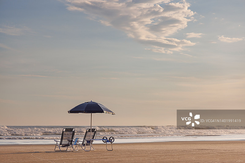 沙滩椅图片素材