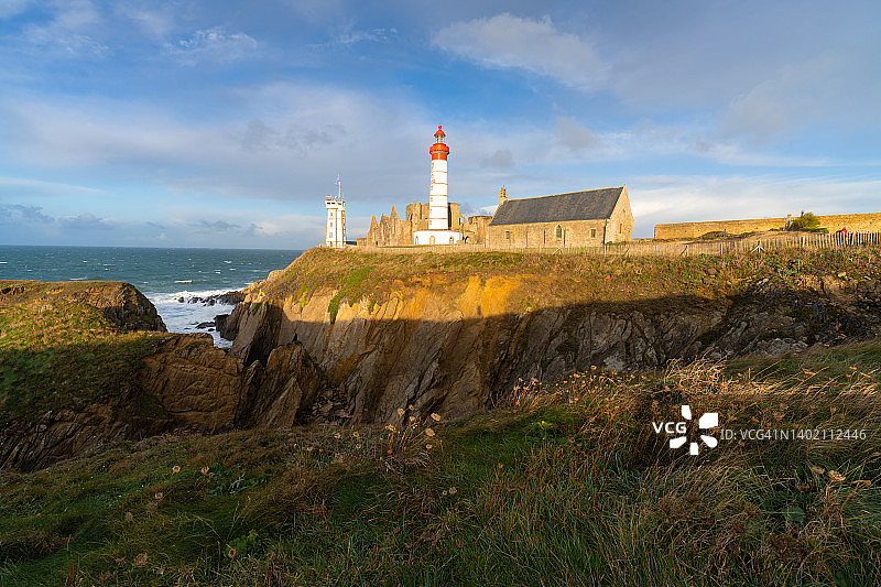布列塔尼圣马蒂厄角图片素材