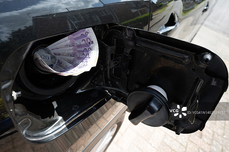 燃料价格飙升图片素材