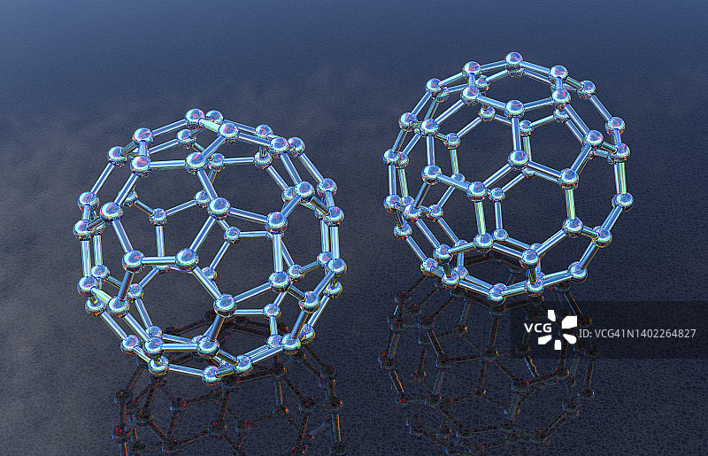 巴克敏斯特富勒烯分子结构图图片素材