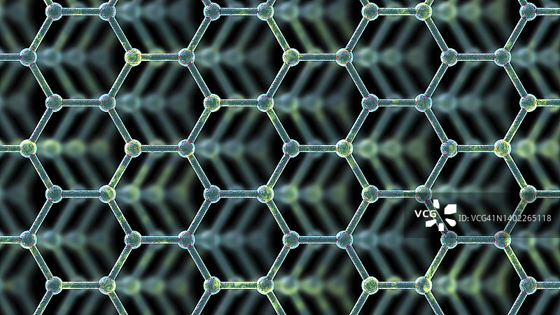 石墨烯片插图图片素材