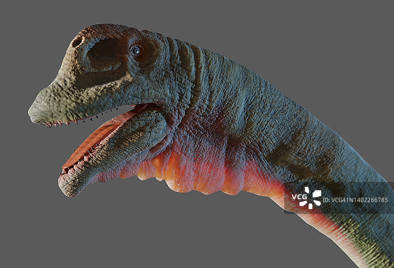 马门溪龙艺术作品图片素材