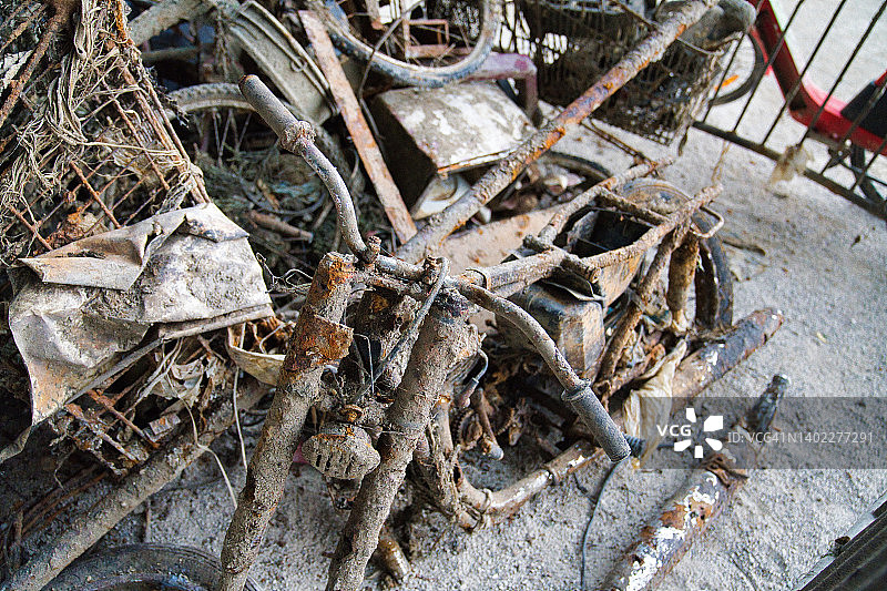 圣马丁运河的景色图片素材