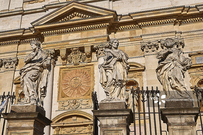 波兰克拉科夫的圣彼得和保罗教堂图片素材