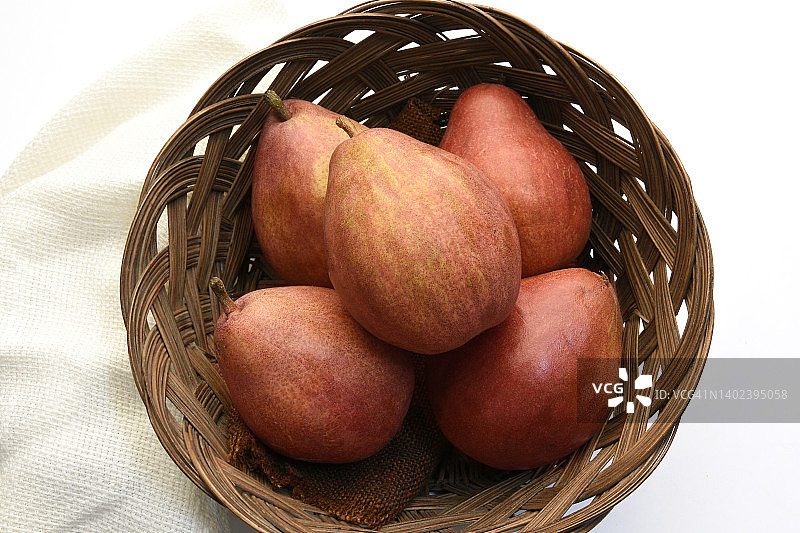 红色丹吉尔梨图片素材