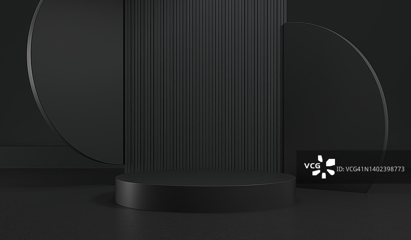 3D渲染展览背景图片素材