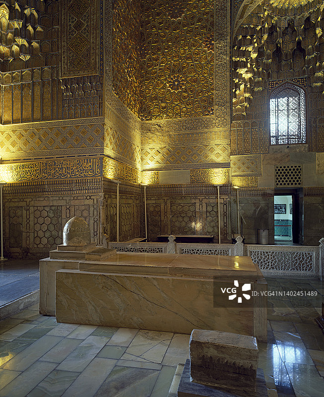 撒马尔罕古里·阿米尔陵墓图片素材