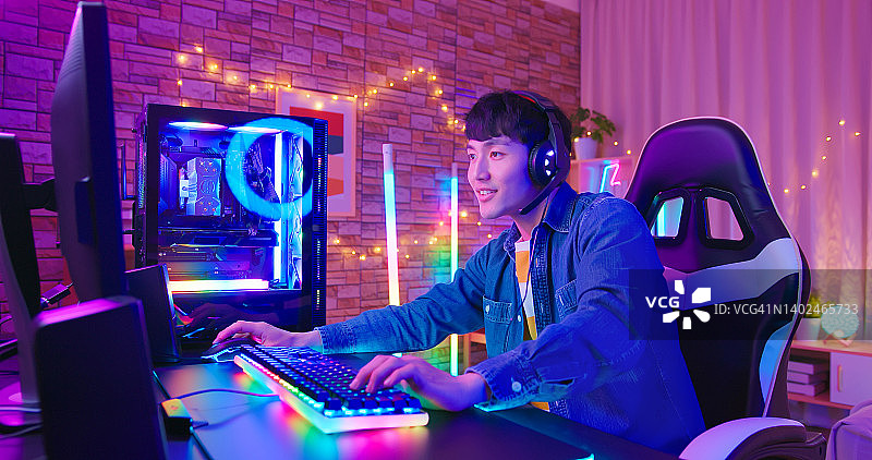 电子竞技游戏玩家图片素材