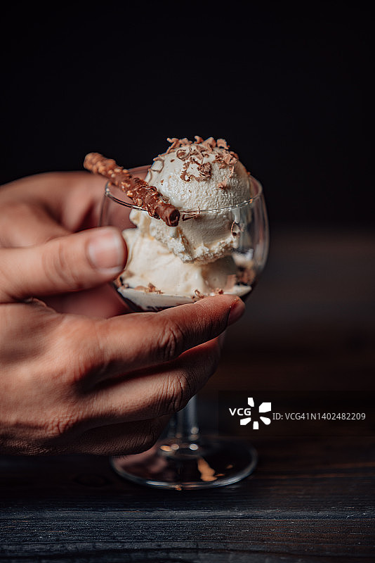 阿芙佳朵咖啡甜点图片素材