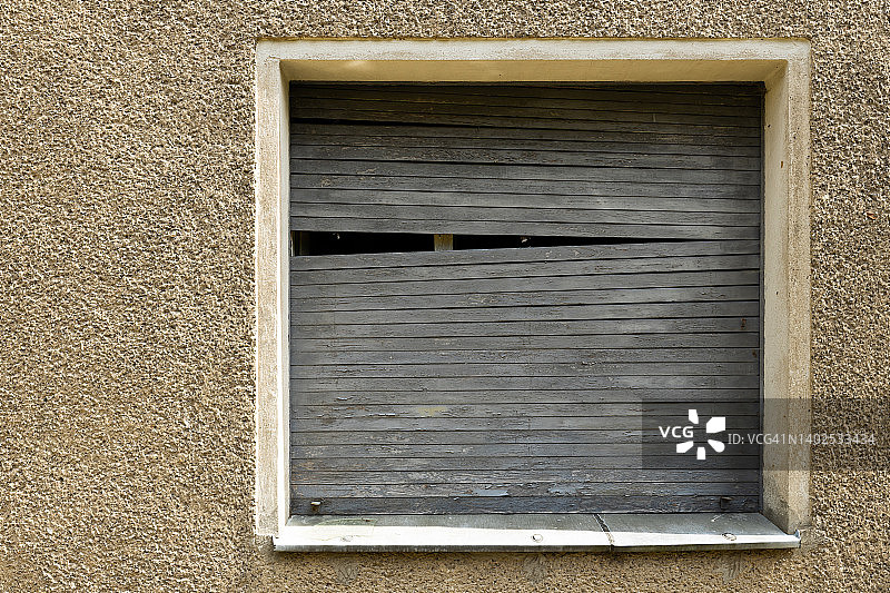 封闭的百叶窗图片素材