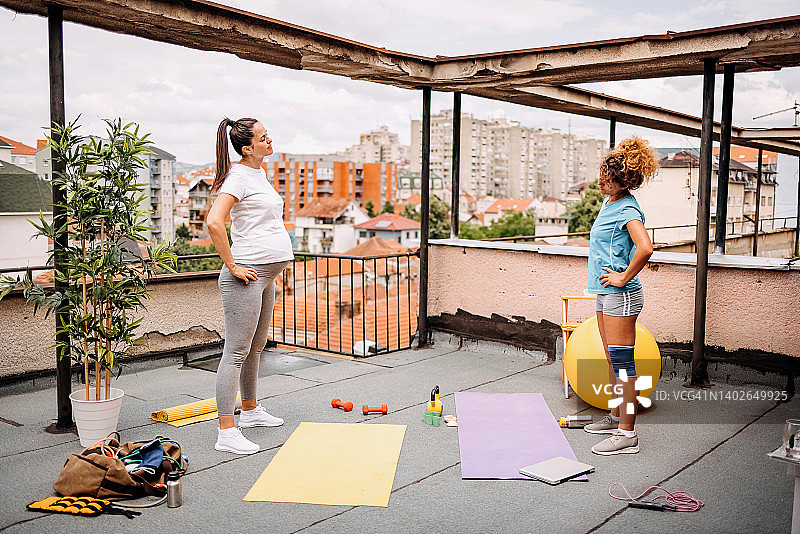 伸展运动图片素材