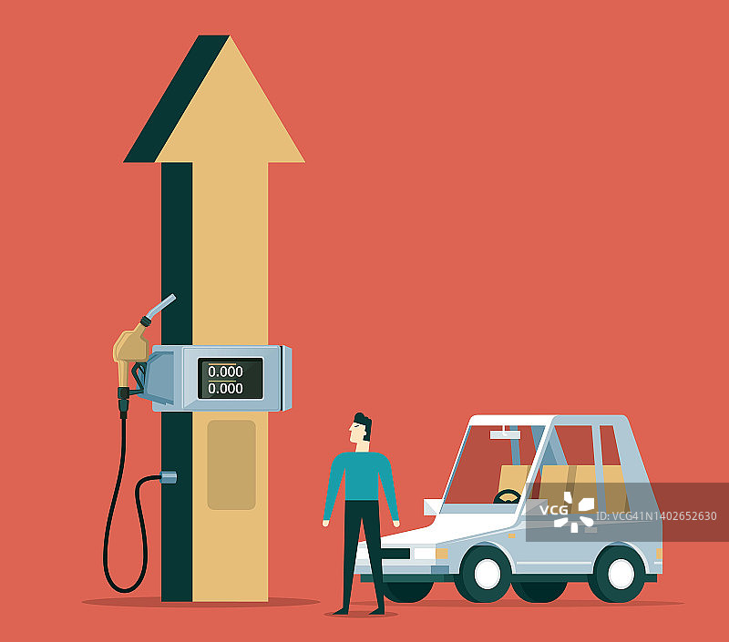 汽油价格图片素材