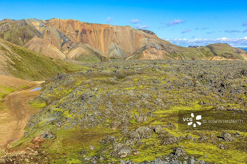 冰岛Landmannalaugar自然保护区图片素材