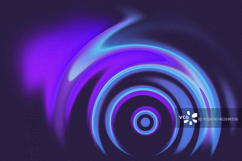 抽象紫色暗 swirl 背景。流体软流动波曲线背景图片素材