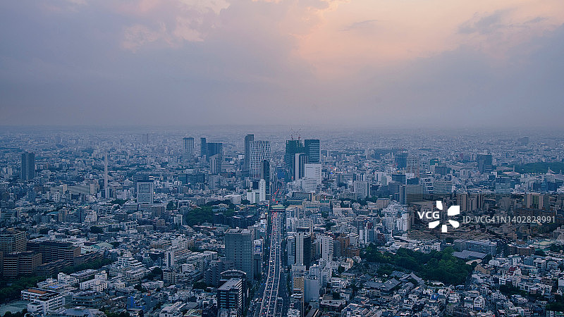 日本东京城市风光图片素材