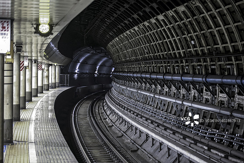 地铁轨道图片素材