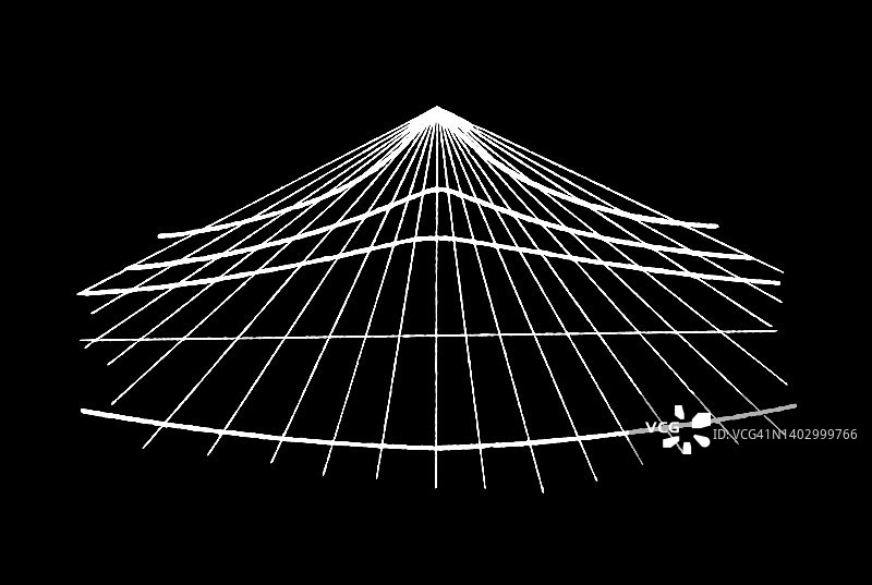 几何曲线-蚌线古老雕刻插图图片素材