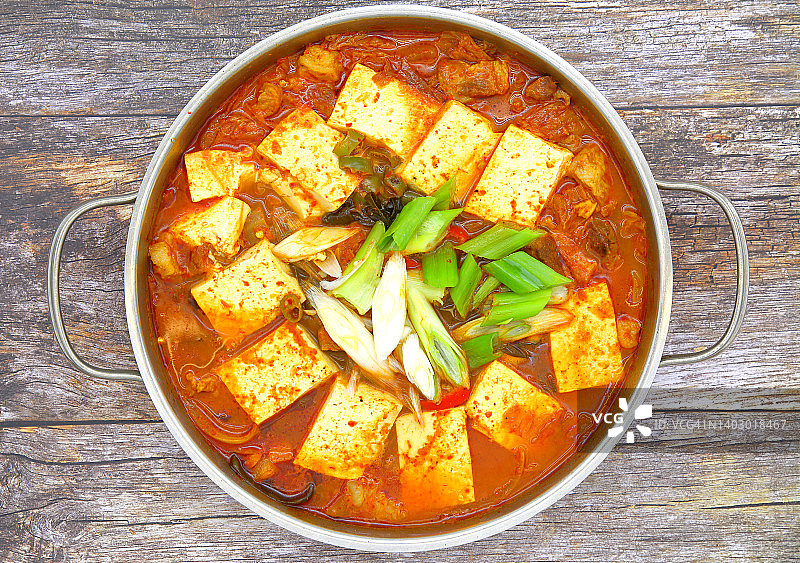 泡菜炖汤图片素材