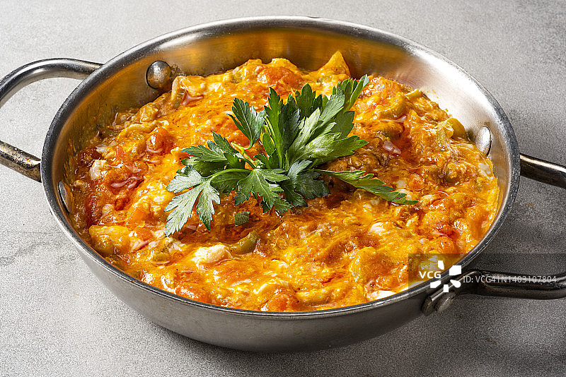 土耳其炒西红柿图片素材