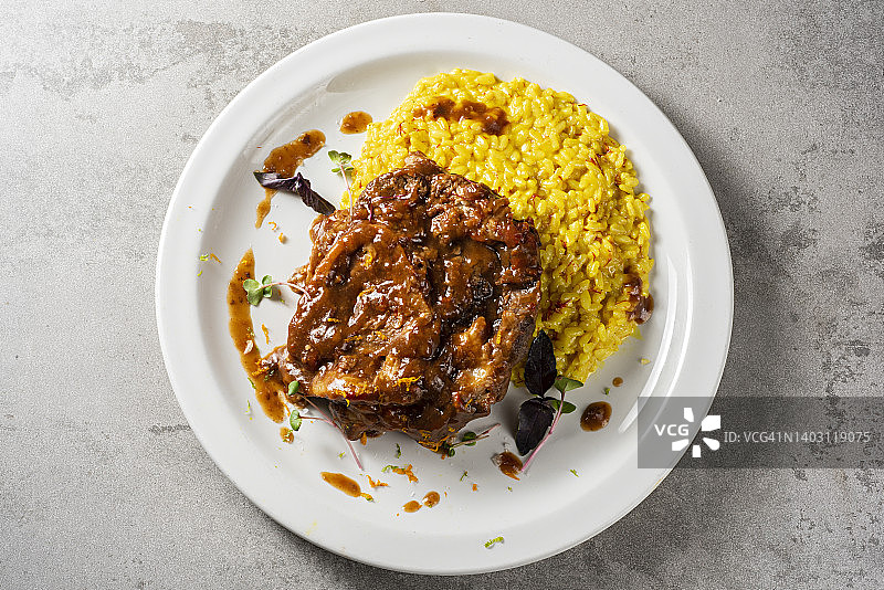 米兰式烩牛膝图片素材