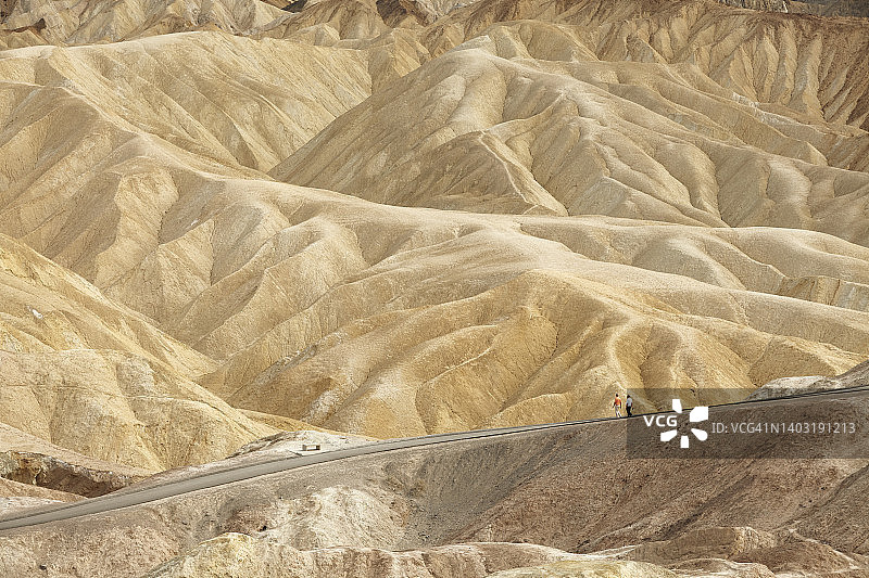 死亡谷荒地的全画幅照片图片素材