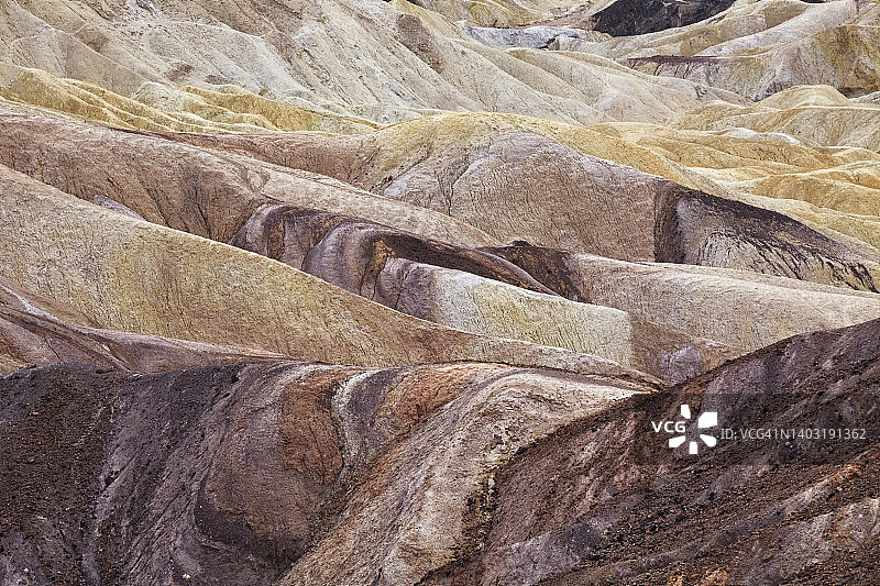 死亡谷荒地的全画幅照片图片素材