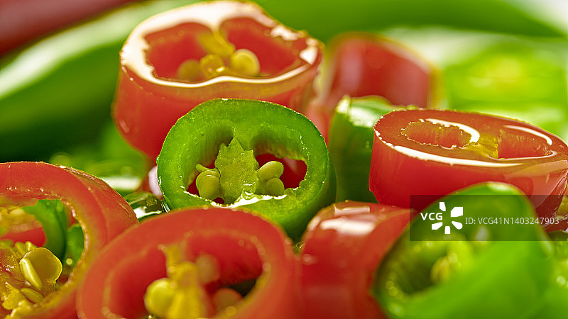 辣椒切片图片素材