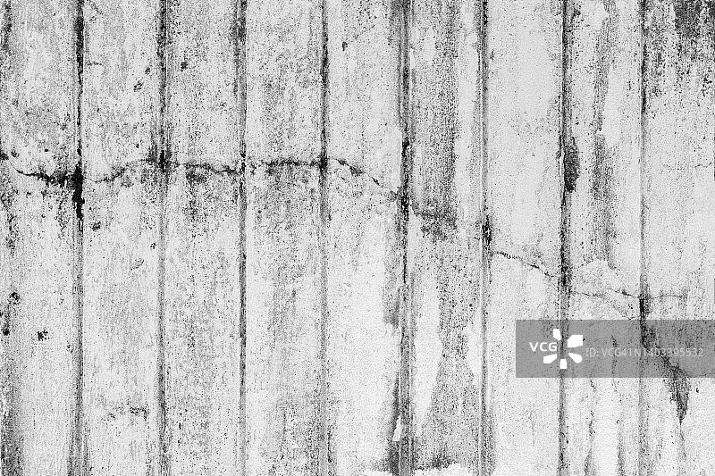 全画幅风化褪色石膏剥落水泥墙背景图片素材