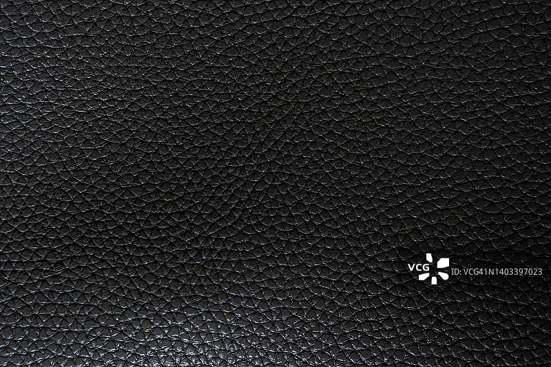 黑色皮革纹理背景特写图片素材
