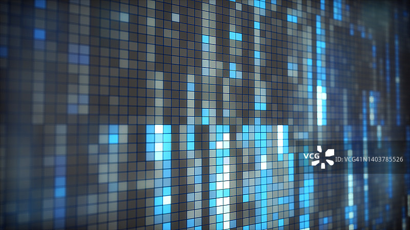 数据雨图片素材