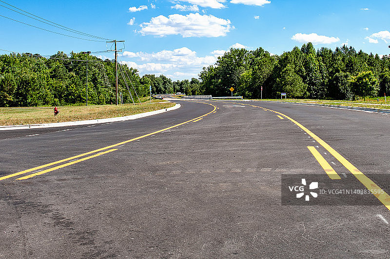 道路和天际线 6图片素材