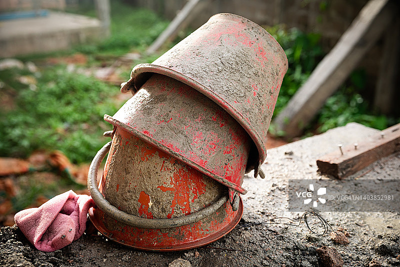 脏水桶图片素材