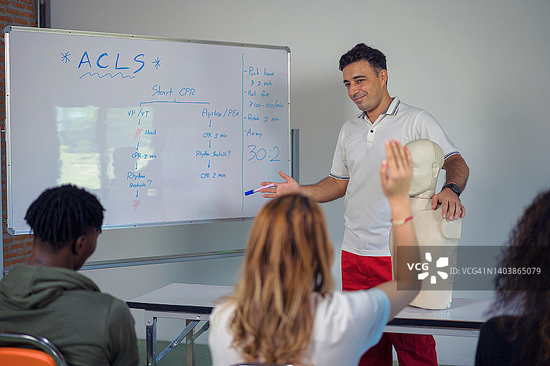 CPR培训课程图片素材