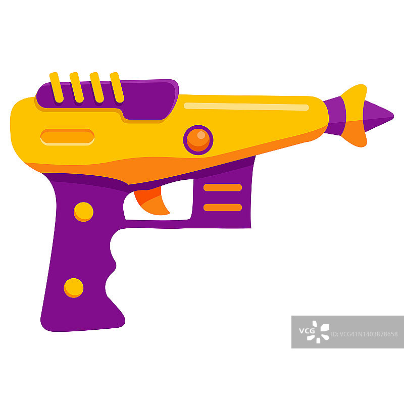 未来主义激光武器：儿童手枪图片素材