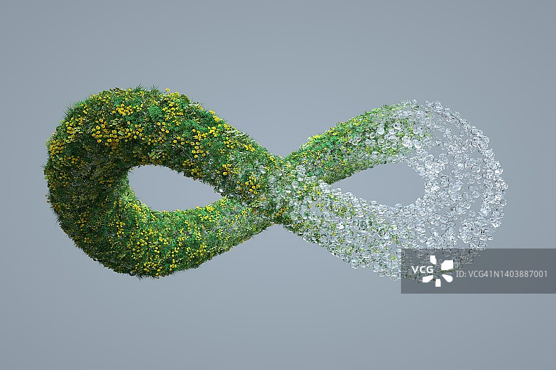 生物科技燃料无穷符号科技风图片素材