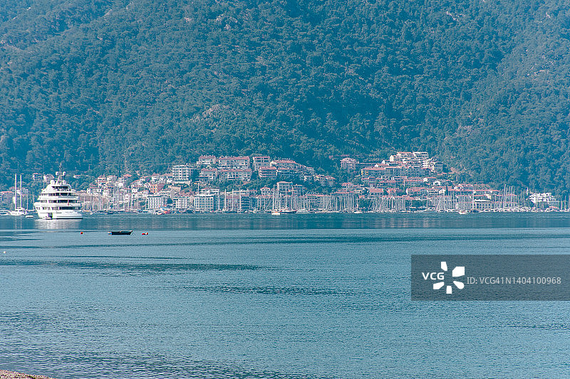 远处的费特希耶景色图片素材