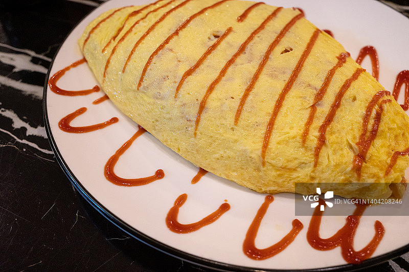 蛋包饭图片素材