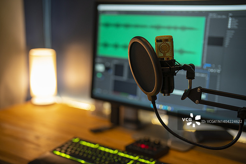 播客工作室图片素材