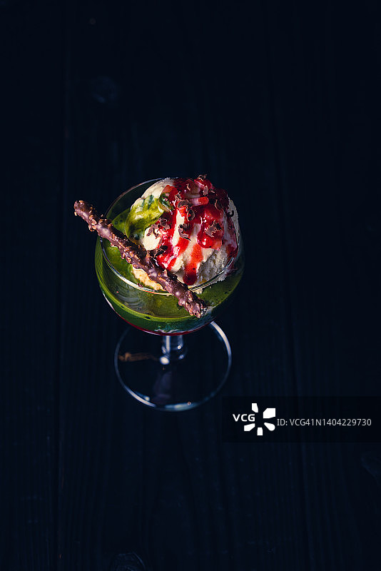 阿芙佳朵：特色咖啡店的冷热美食图片素材