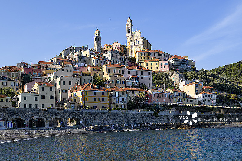 切尔沃中世纪古镇风光图片素材