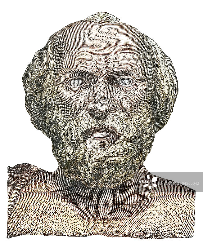 斯巴达立法者莱克格斯肖像图片素材